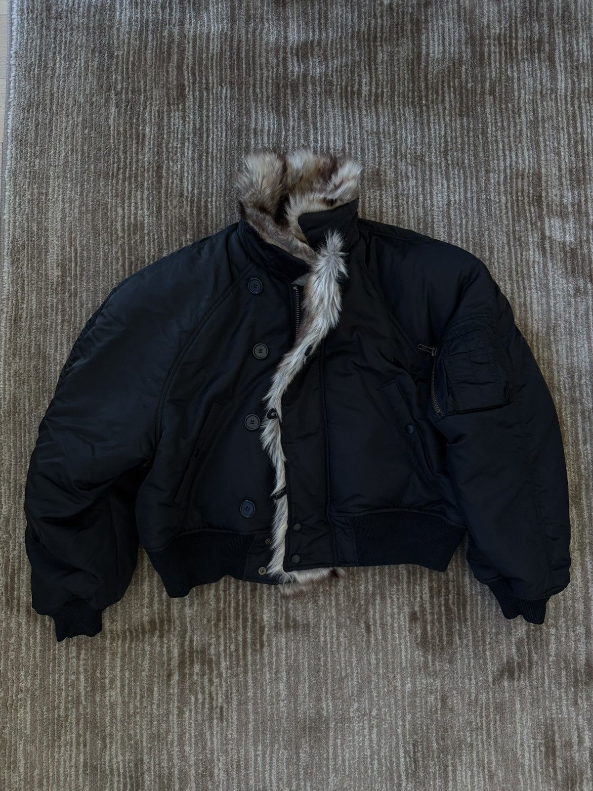 PROJECT G/R PROTOCOL INDEX REVERSIBLE FUR JACKET Size US L / EU 52-54 / 3 - 4 Thumbnail