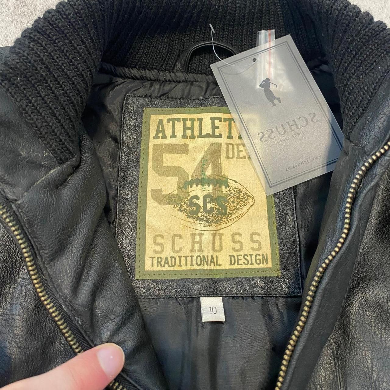 Other Black leather bomber jacket Size M / US 6-8 / IT 42-44 - 4 Thumbnail