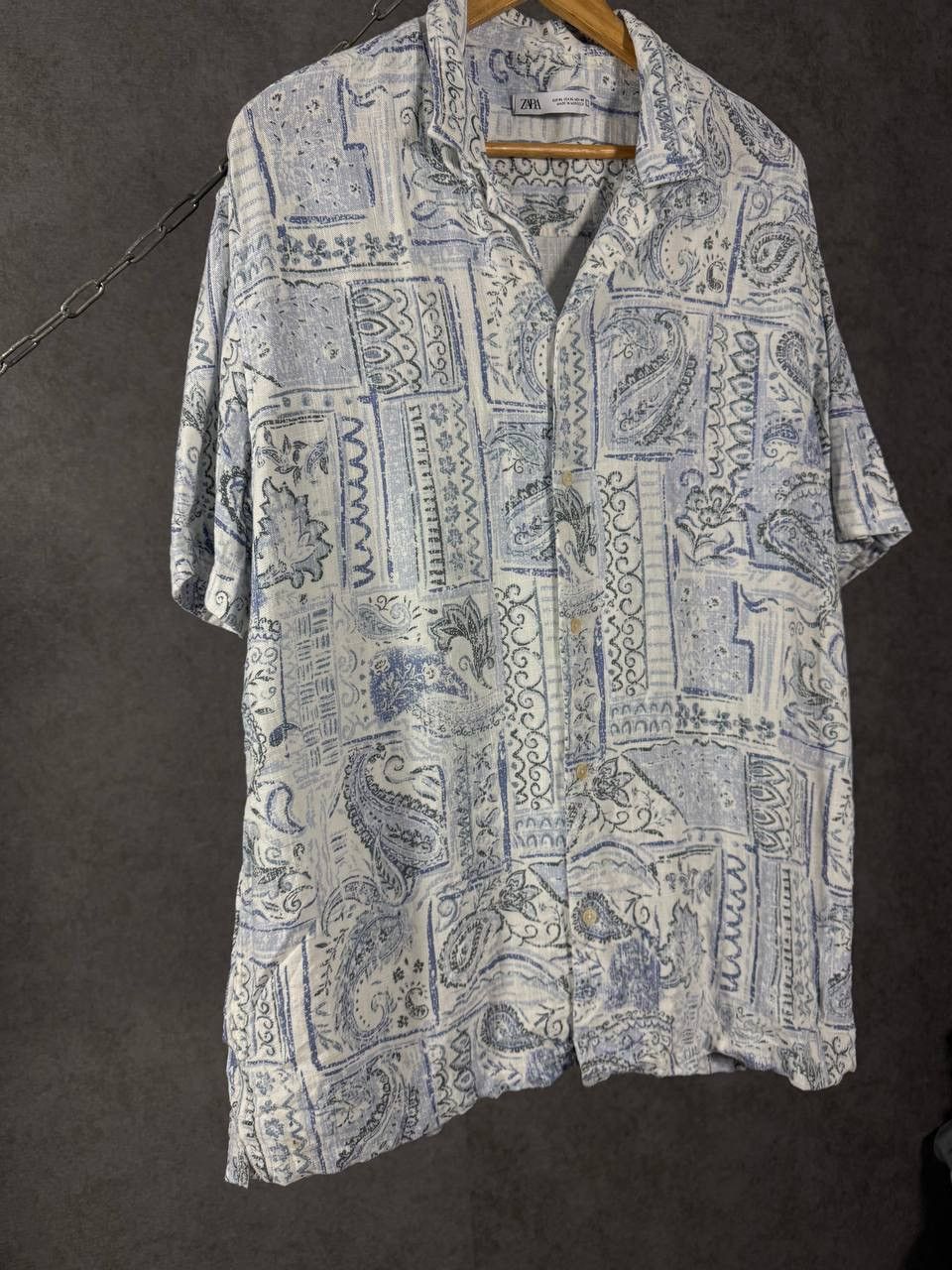 Zara Zara Man art crazy hawaiian designer shirt Size US XL / EU 56 / 4 - 3 Thumbnail