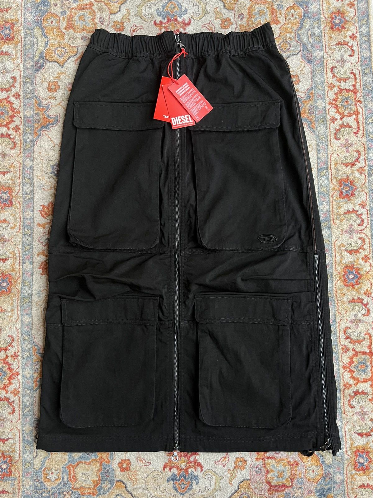 Diesel Diesiel O-MIRT skirt black Size 30" / US 8 / IT 44 - 1 Thumbnail