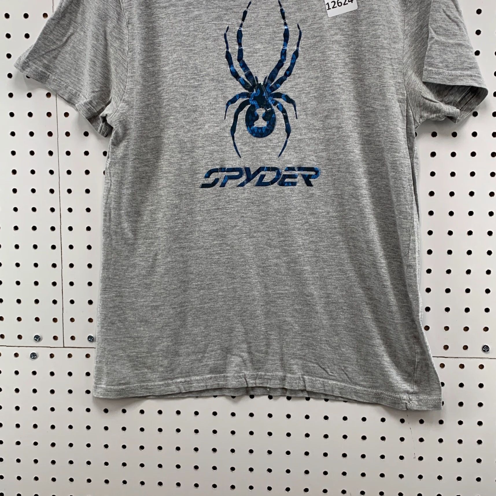 Spyder Spyder Graphic T-Shirt Men's Size Small Gray Crew Neck Short Sleeve Size US S / EU 44-46 / 1 - 5 Thumbnail