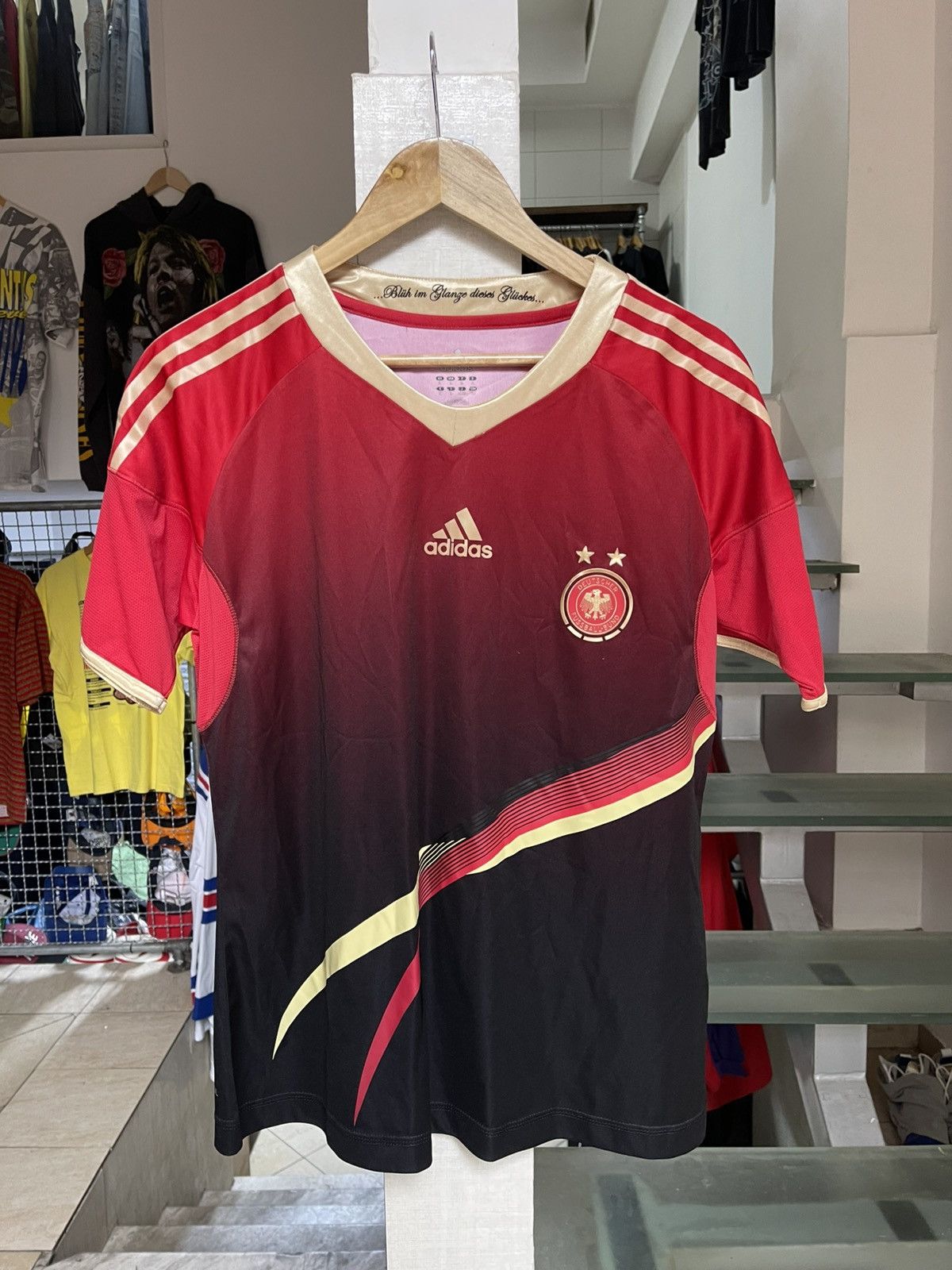 Adidas Germany Women’s Football Team Away Jersey 2011 Size L / US 10 / IT 46 - 1 Thumbnail