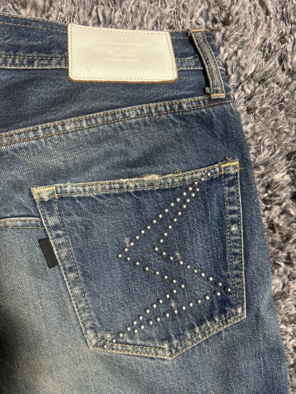 Japanese Brand Undercover SS09 Neoboy Poem Jeans Size US 30 / EU 46 - 11 Thumbnail