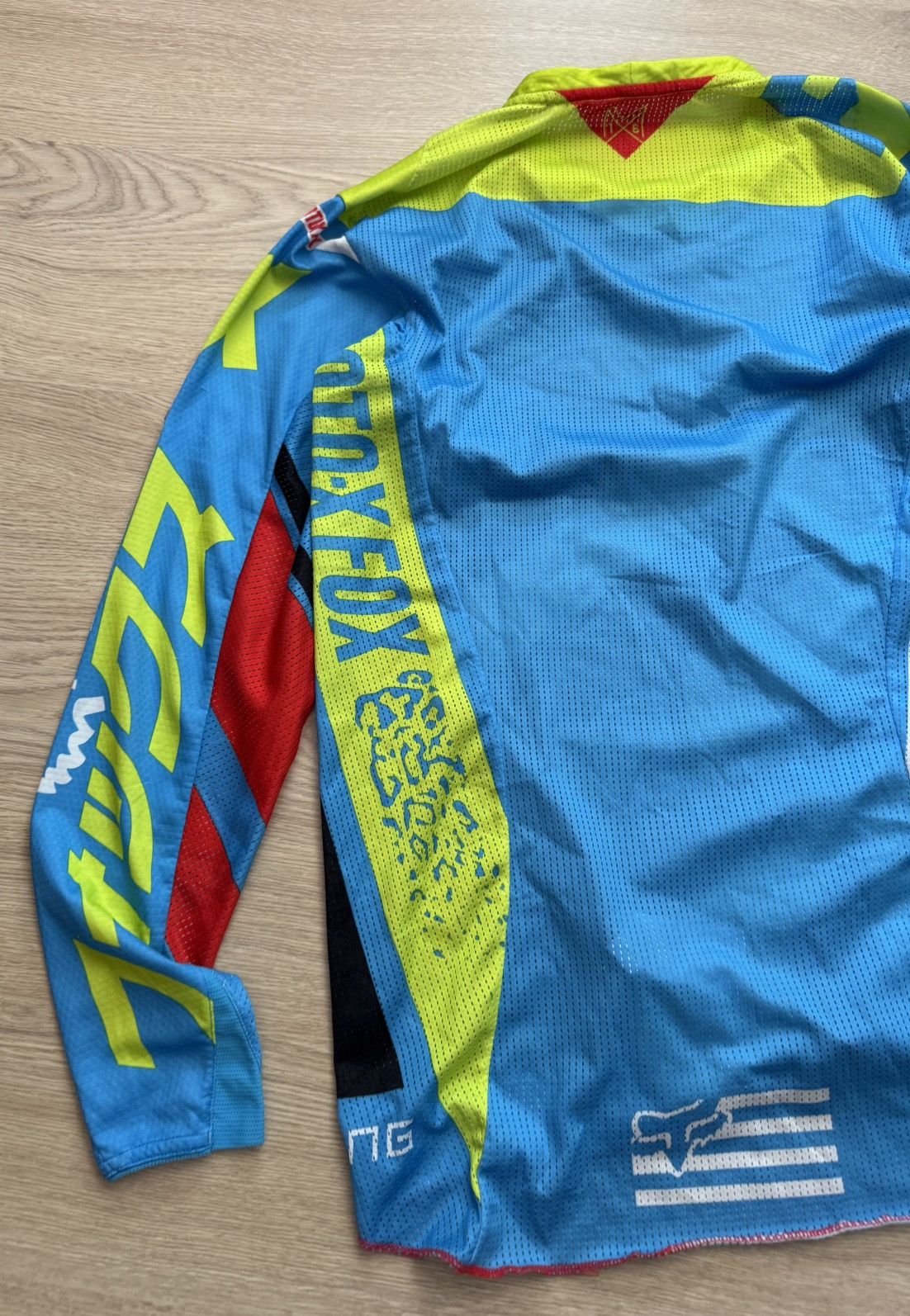 Japanese Brand FOX y2k Racing Team 74 Japanese Long Sleeve Size US M / EU 48-50 / 2 - 8 Thumbnail
