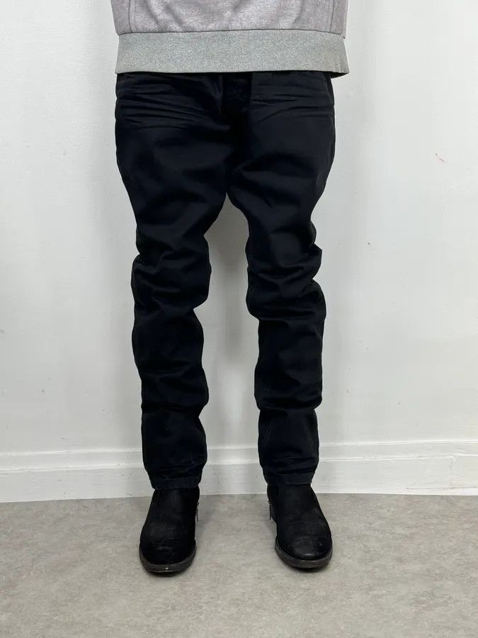 Jean Paul Gaultier 2000s Jean Paul Gaultier Black Denim Jeans Size US 32 / EU 48 - 2 Thumbnail