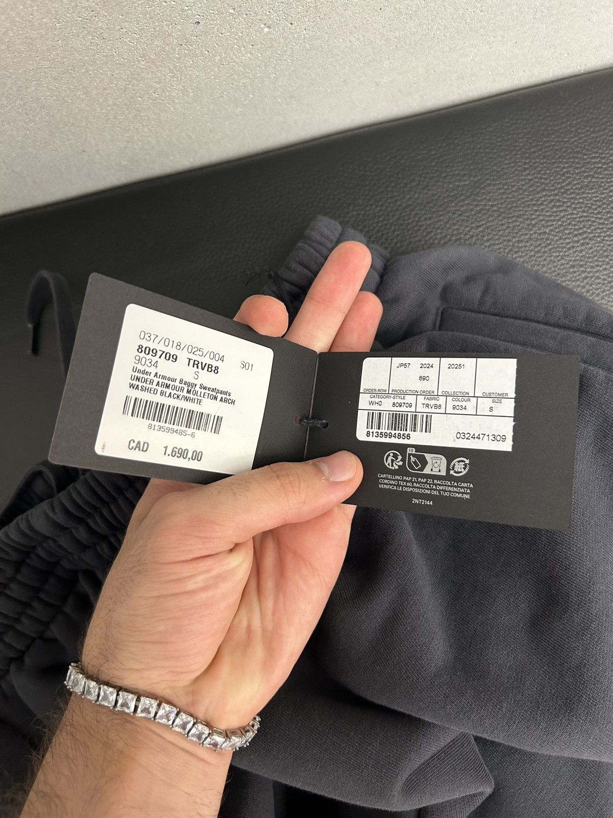 Balenciaga Balenciaga x Under Armour Baggy Sweatpants | Grailed