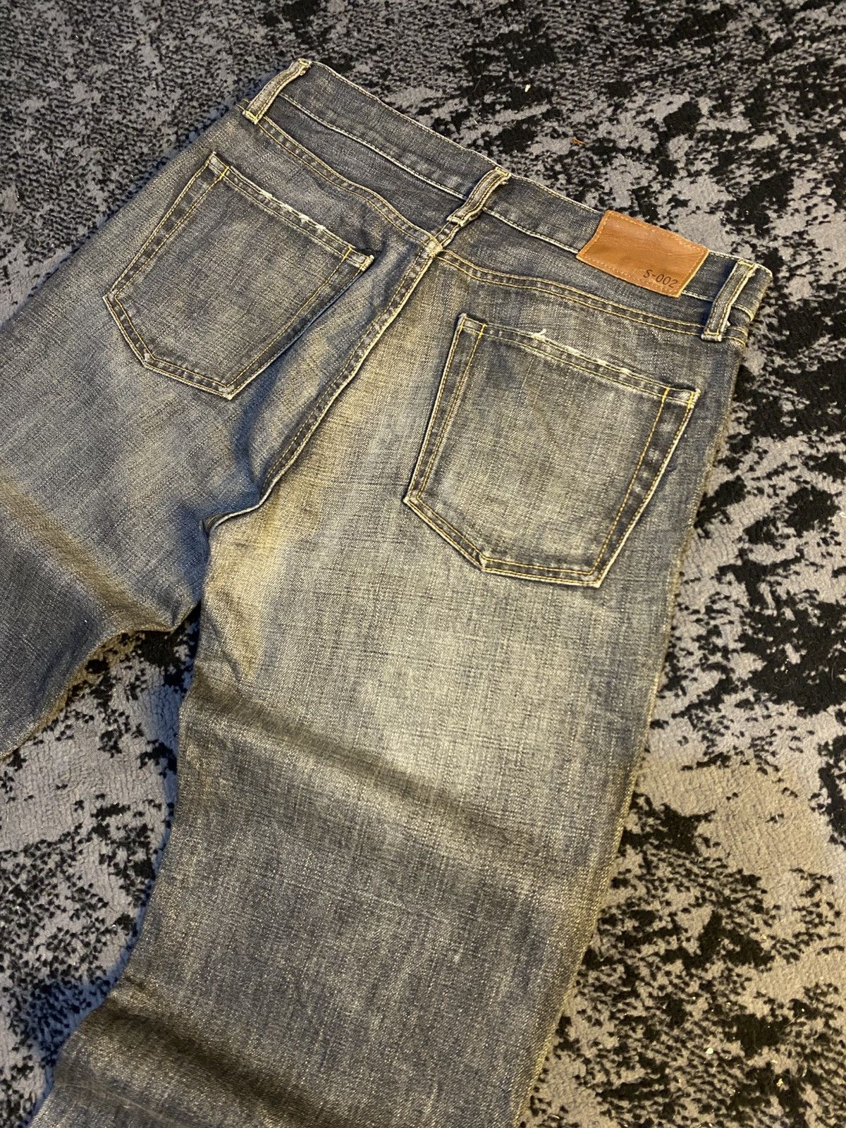 Kapital Vtg Rusty Uniqlo UJ S-002 Mud Wash Regular Jeans 🔥 Size US 32 / EU 48 - 10 Thumbnail