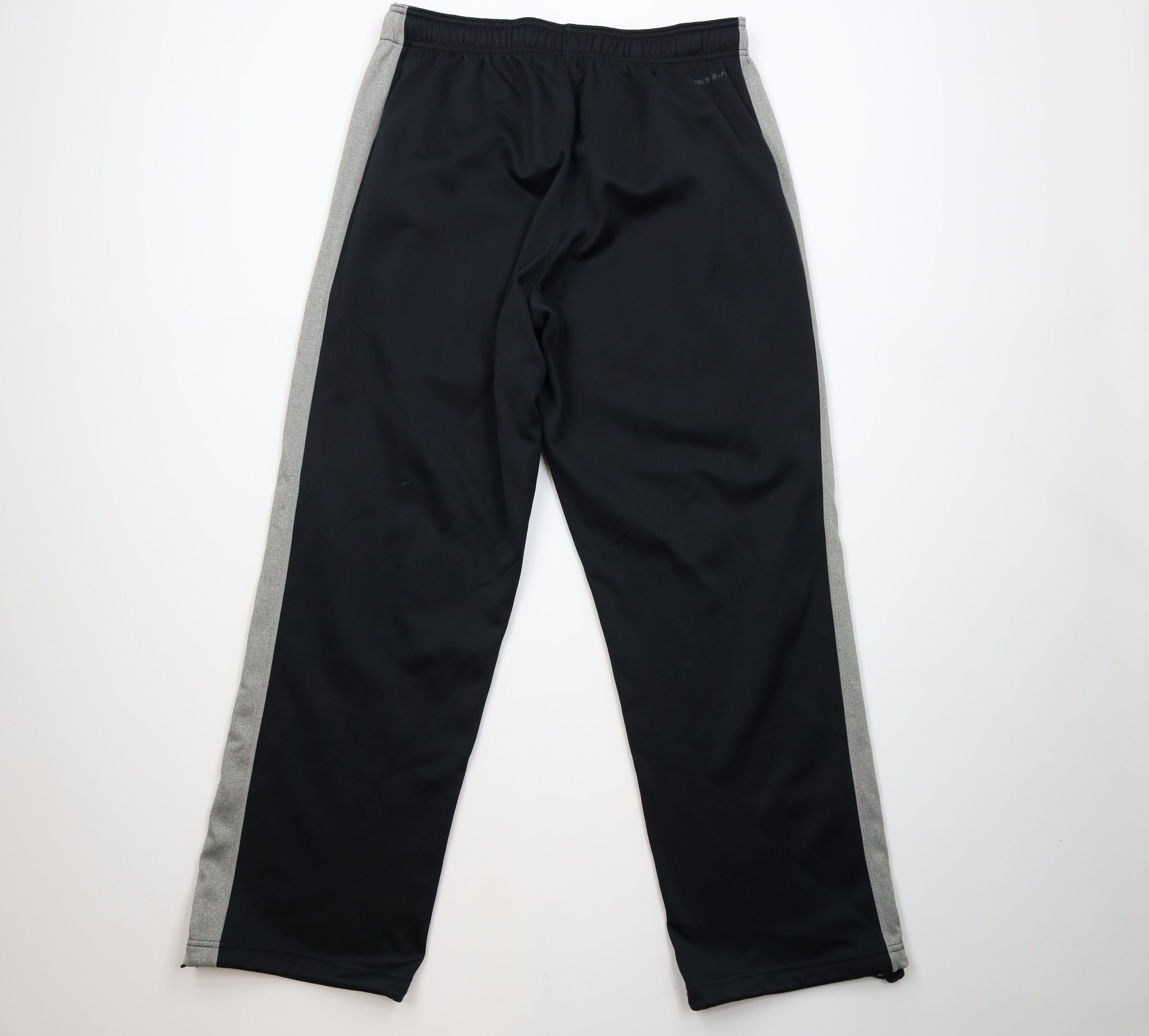 Nike Vintage Y2K Nike Therma Fit Mini Swoosh Wide Leg Sweatpants Size US 38 / EU 54 - 10 Thumbnail