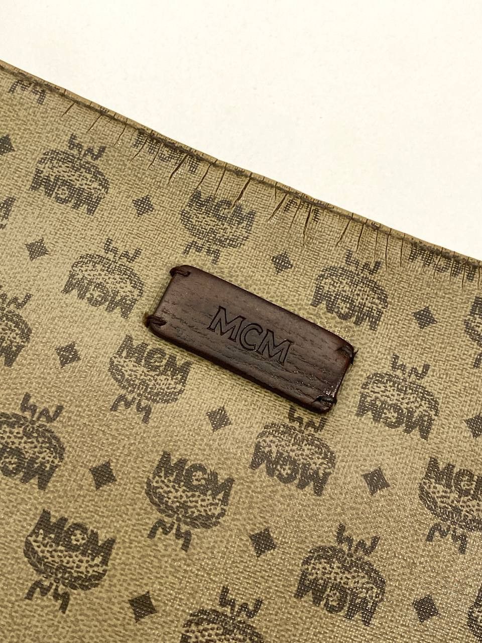 MCM MCM Logo Visetos Monogram Leather Cross Shoulder Bag Vintage Size ONE SIZE - 7 Thumbnail