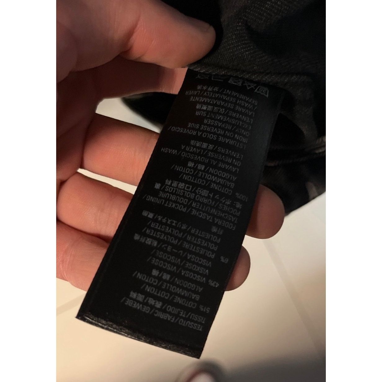 Balenciaga NWOT Balenciaga Black Oversized Denim Jacket IT38/XXS Size XS / US 0-2 / IT 36-38 - 7 Thumbnail
