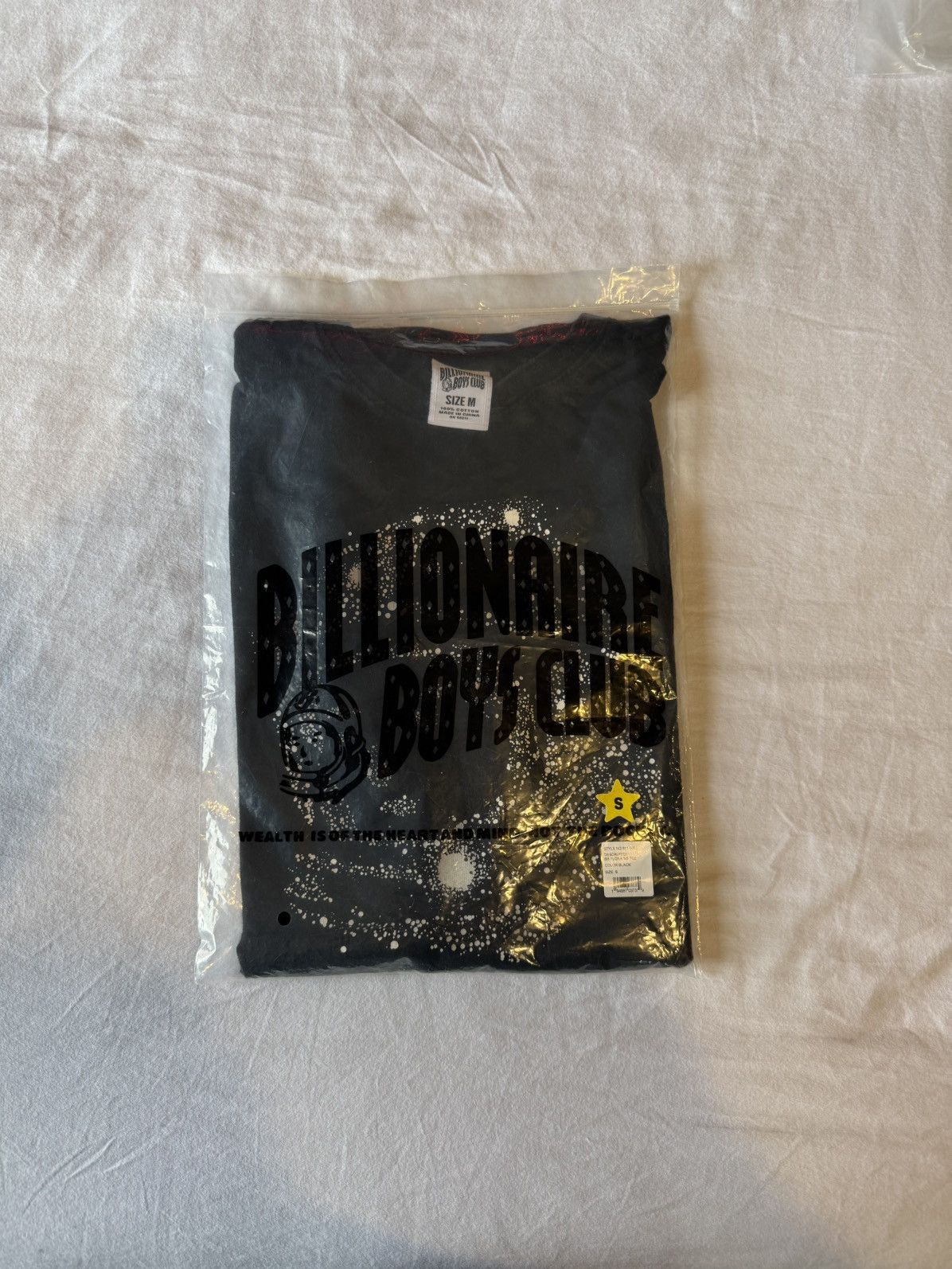 Billionaire Boys Club Billionaire Boys Club Black Astronaut Logo Graphic Cotton Size US S / EU 44-46 / 1 - 5 Thumbnail