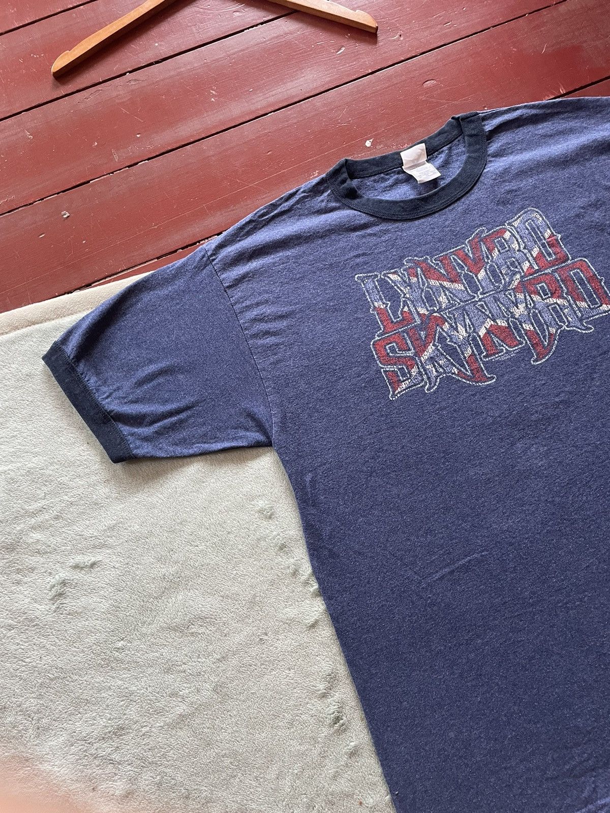 Alstyle × Band Tees × Vintage 🔥Vintage🔥 2003 Lynyrd Skynrd Band Ringer Tee Size US XL / EU 56 / 4 - 3 Thumbnail