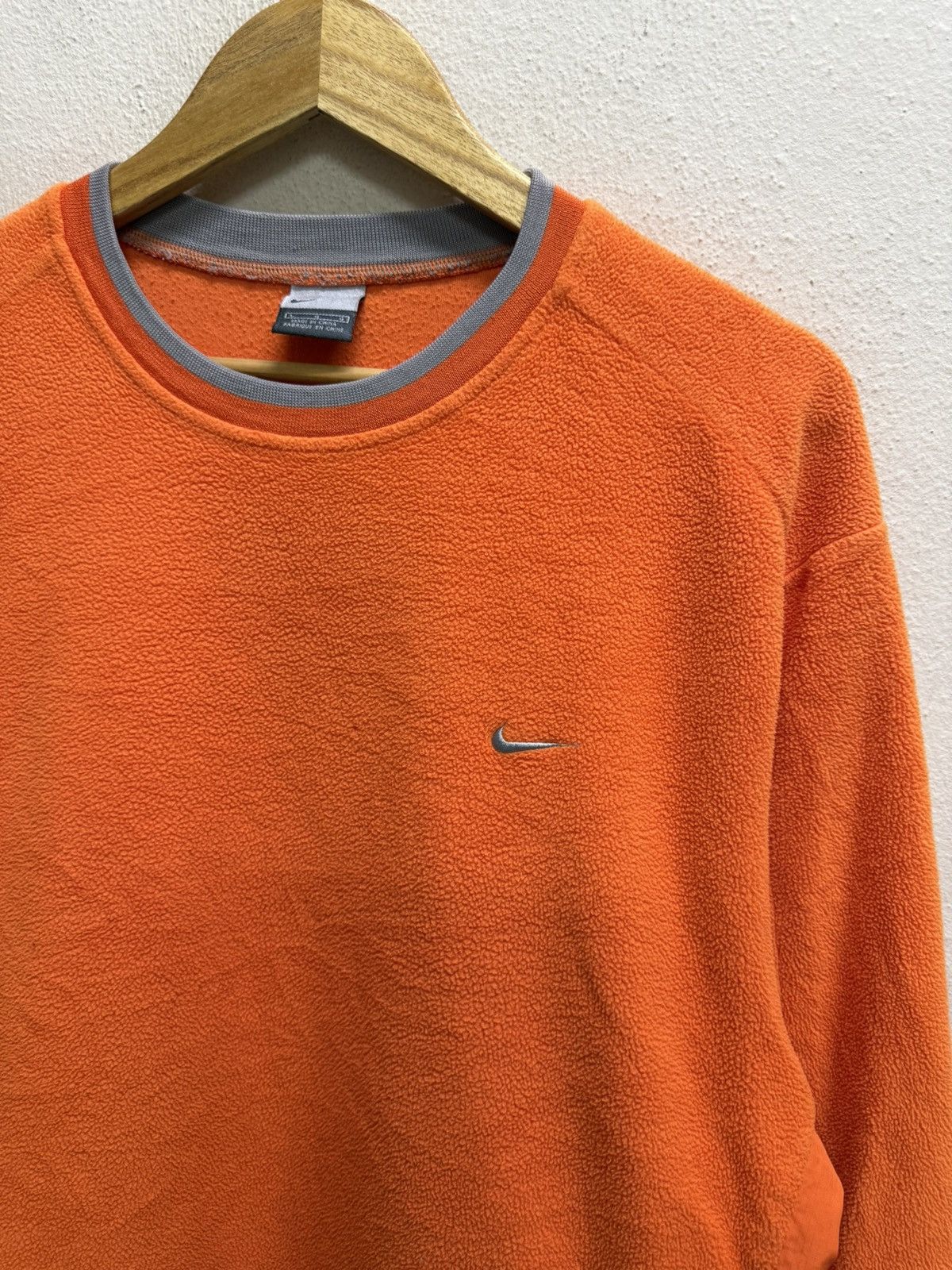 Nike Vintage Nike Swoosh Pullover Fleece Sweater Size US M / EU 48-50 / 2 - 19 Thumbnail