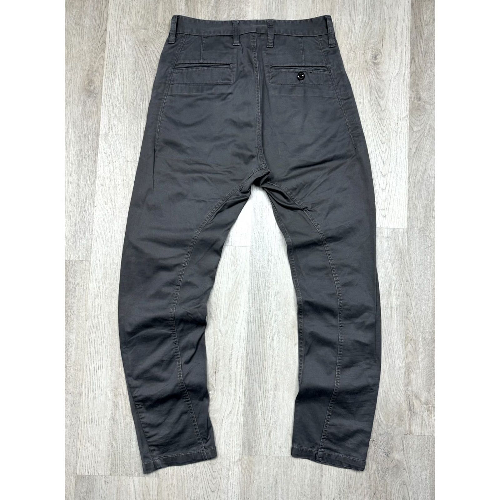 G-Star G-Star Bronson Tapered Chino Pants 29 Men Size 29 Gray Cotton Regular Inseam 32" Waist 40 cm Vintage No Size US 29 - 6 Thumbnail