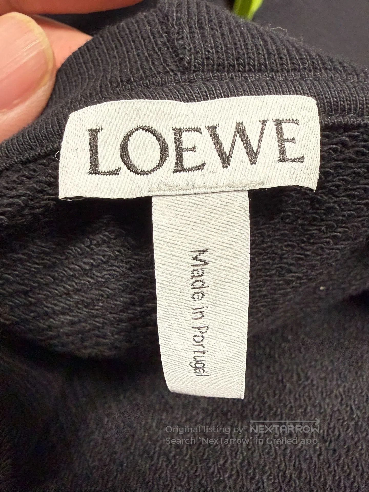 Loewe black rainbow zip hoodie XL size. Size US XL / EU 56 / 4 - 4 Thumbnail