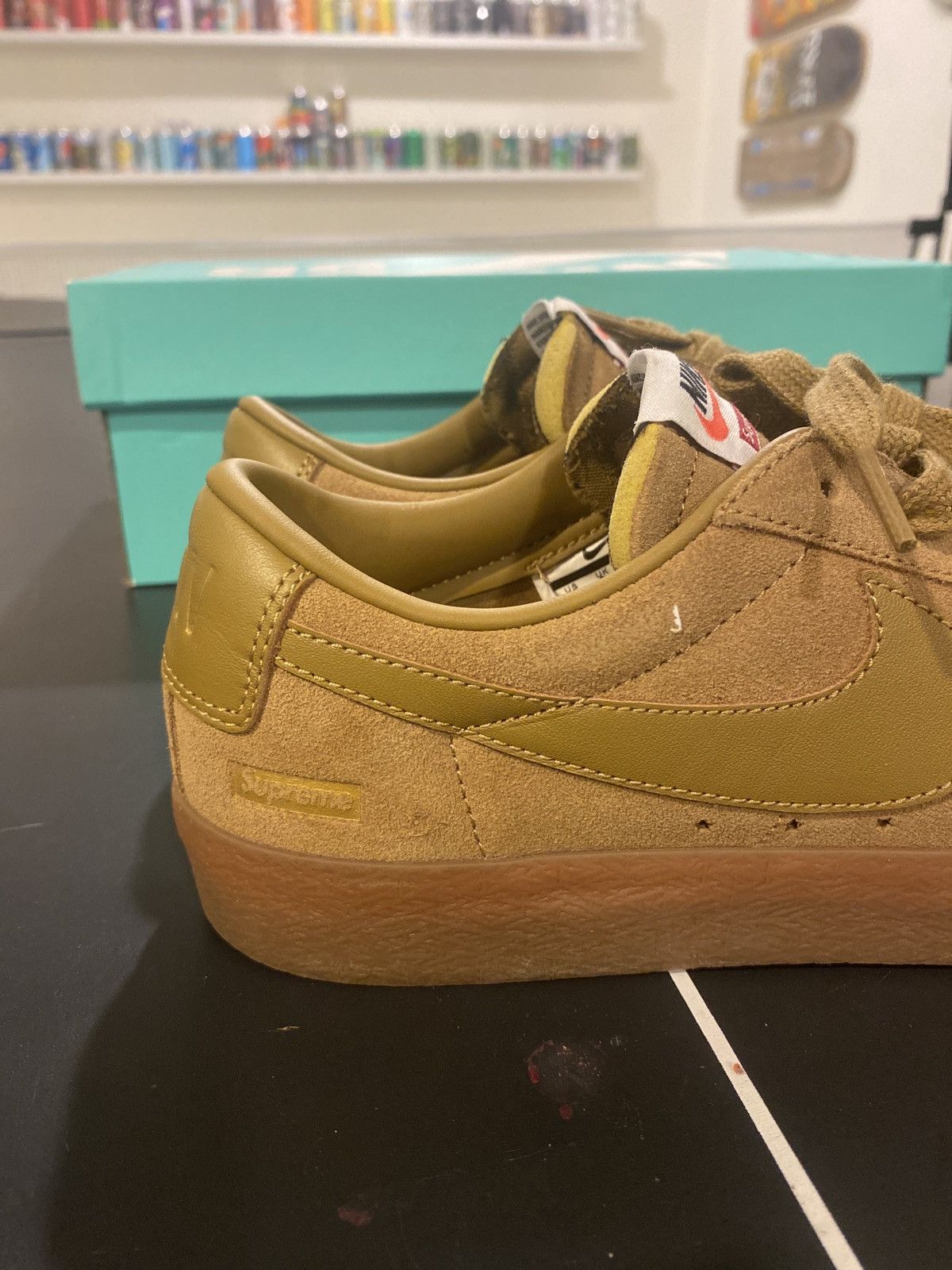 Nike × Supreme Supreme Blazer Low GT Size US 9 / EU 42 - 2 Thumbnail