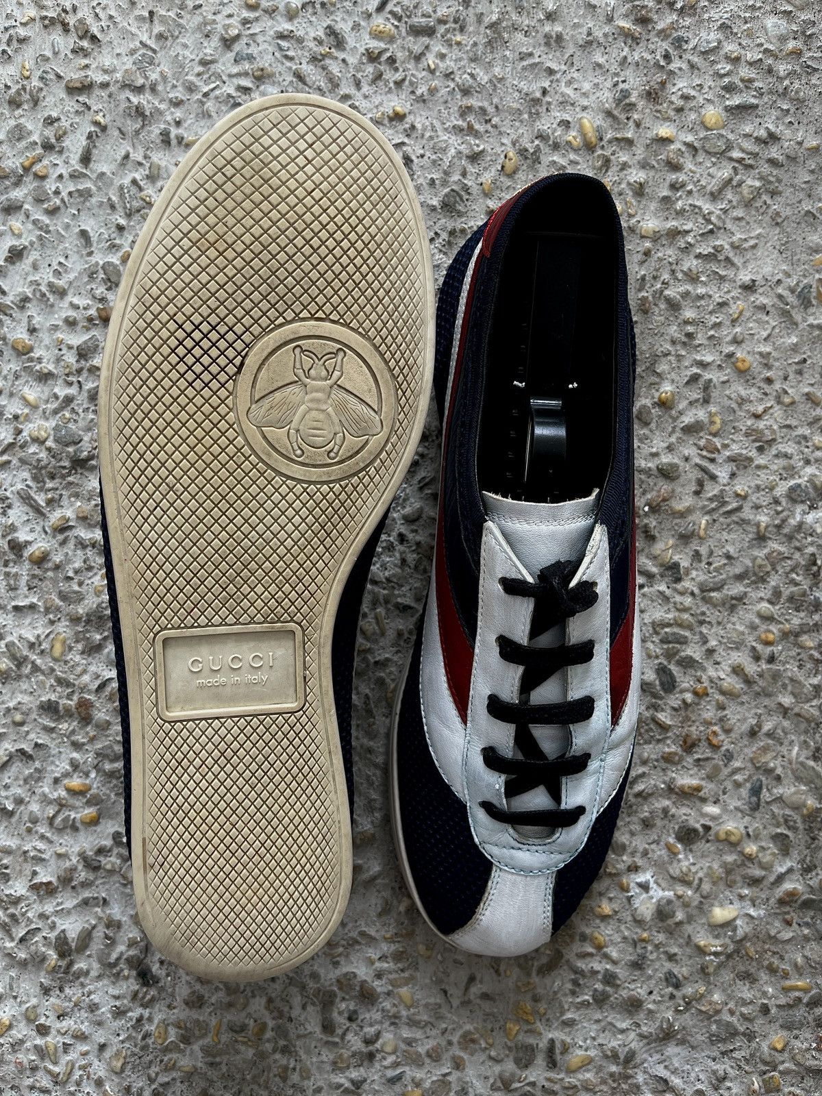 Gucci Falacer Low Top Sneakers Size US 8 / EU 41 - 6 Thumbnail