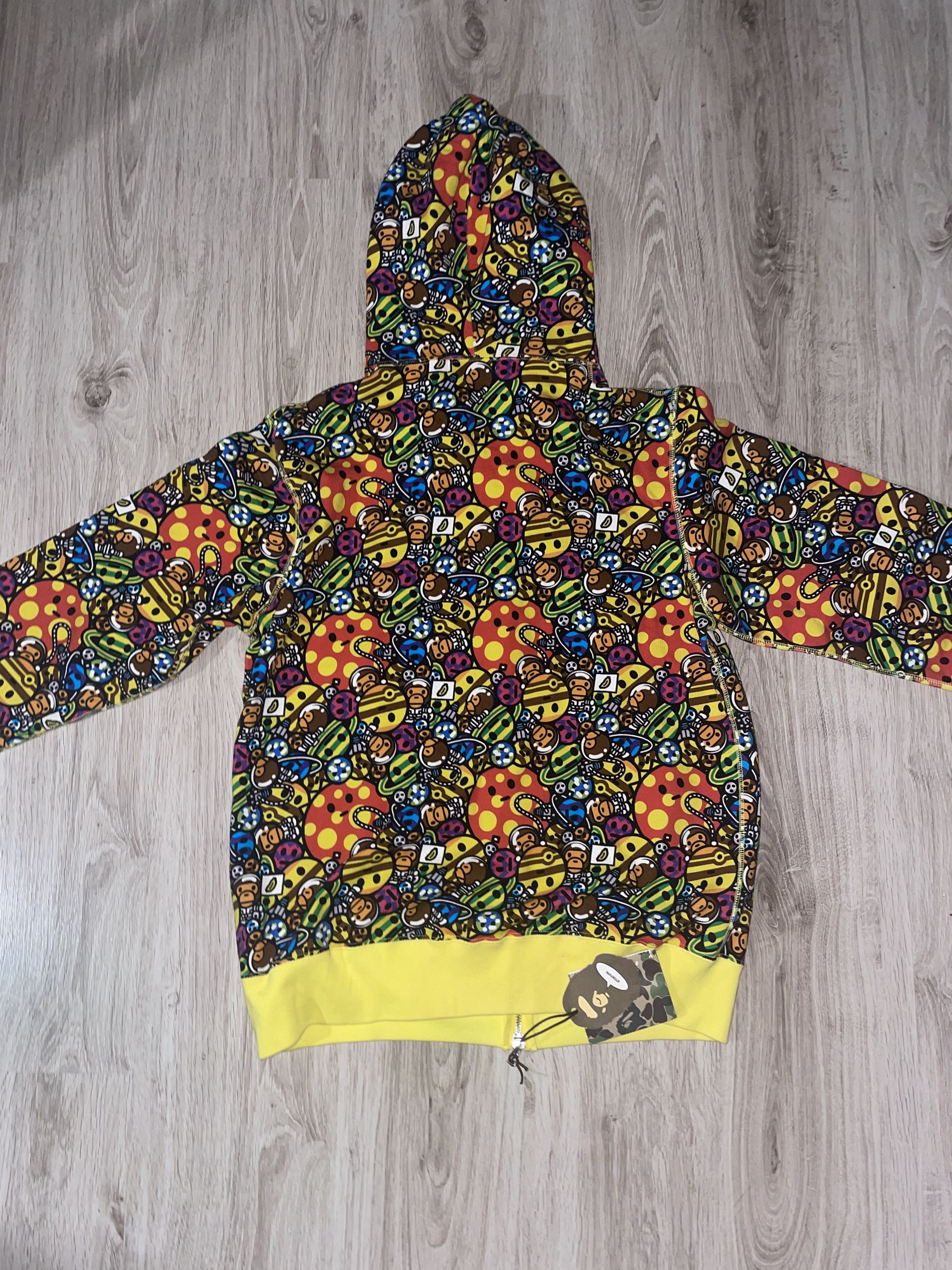 Bape Baby Milo Cosmos Full Zip Hoodie Size US XL / EU 56 / 4 - 2 Thumbnail