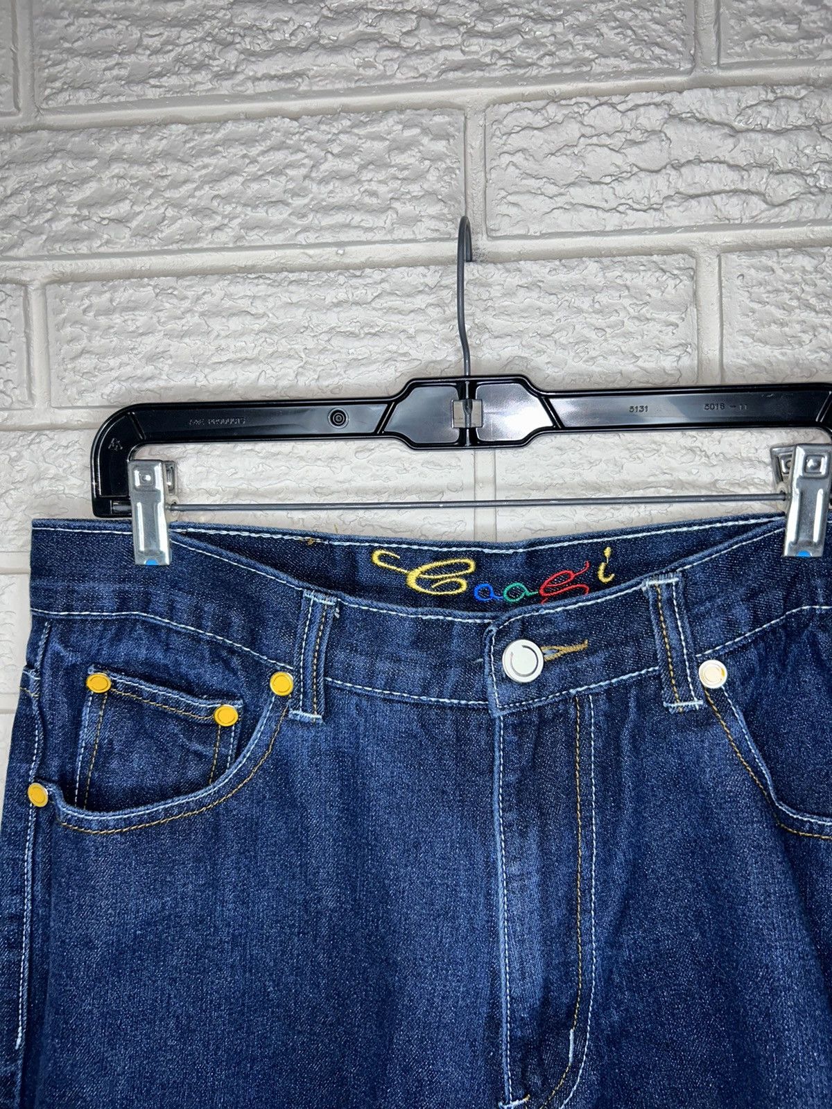 Coogi Vintage 90s Coogi Jeans Embroidered Dragon Jnco Style Size US 33 - 7 Thumbnail