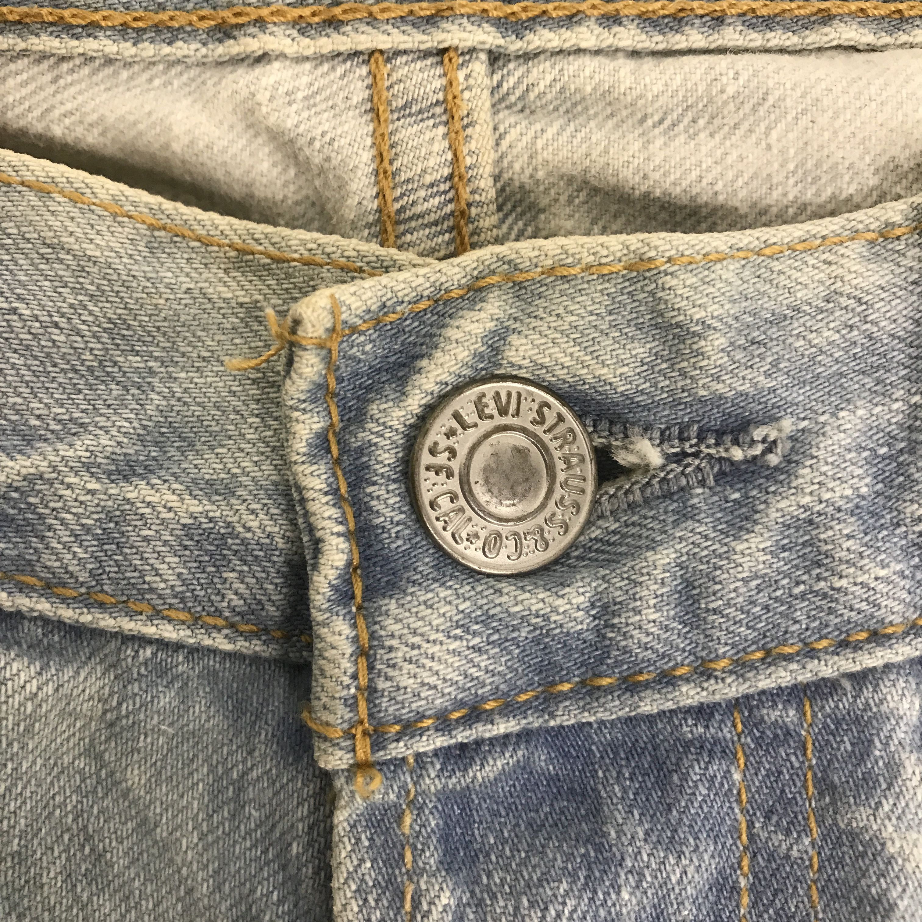 Levi's Vintage Clothing LEVI'S DENIM LIGHT WASH DENIM PANTS K74B6 Size US 30 / EU 46 - 12 Thumbnail