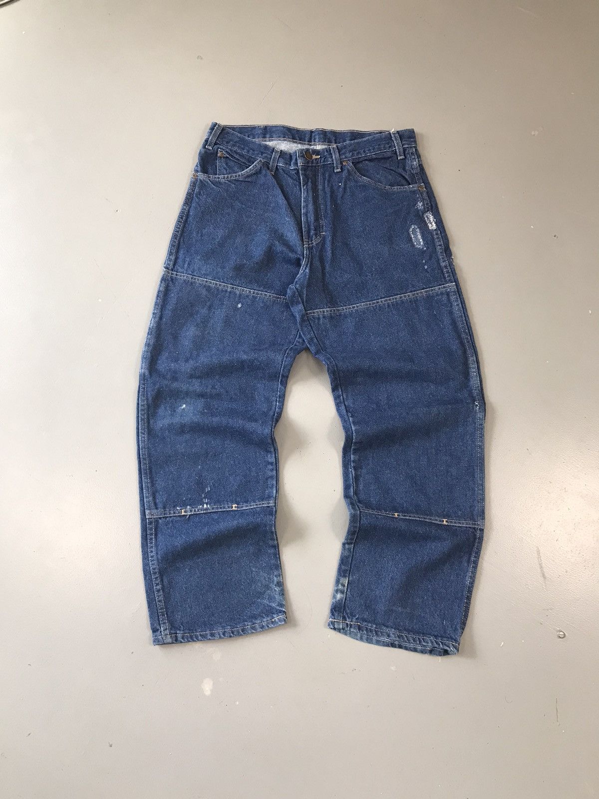 Dickies × Vintage Vintage Dickies double knee denim Size US 32 / EU 48 - 1 Thumbnail