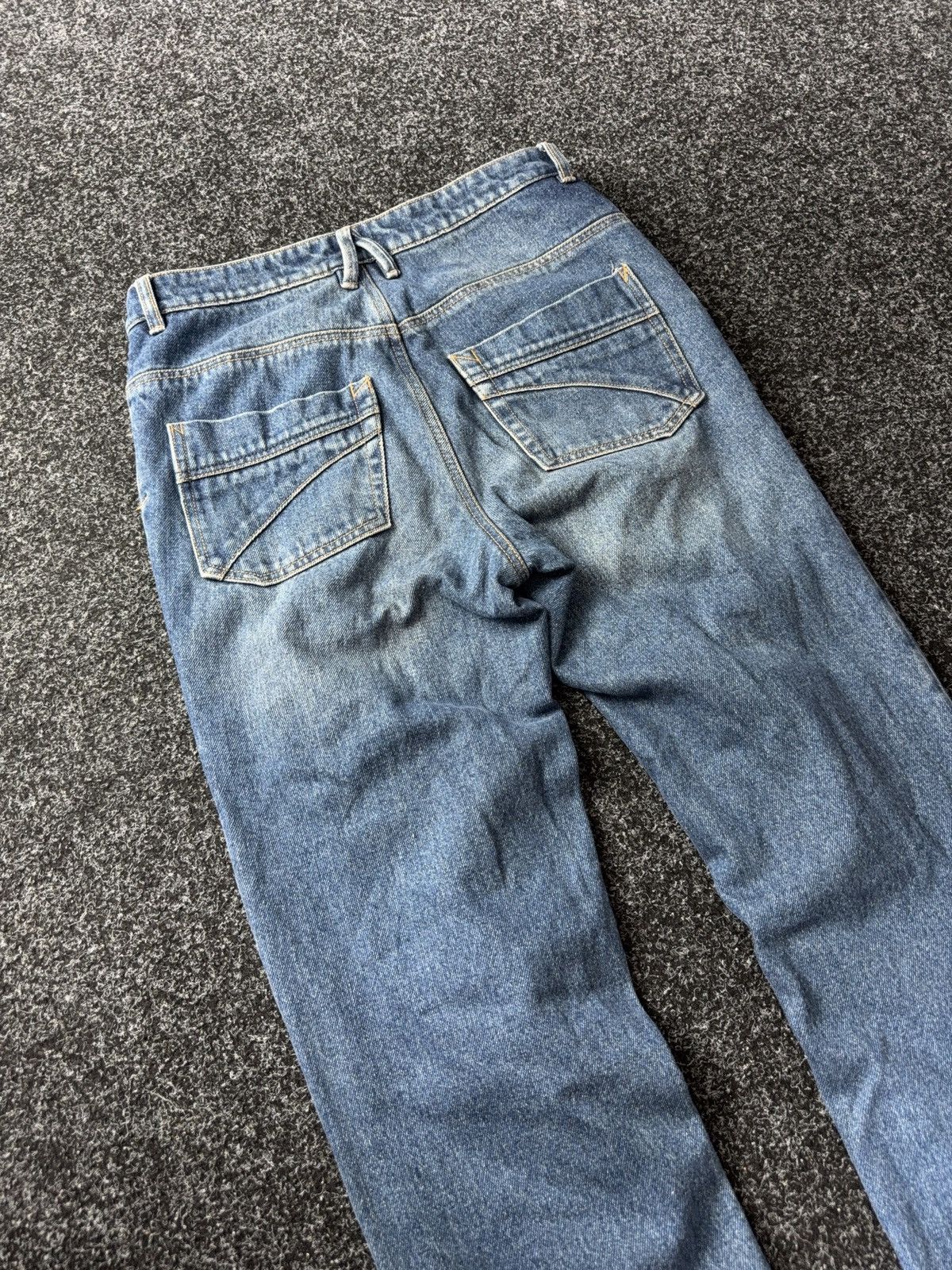 Harley Davidson Vintage Biker Moto Racing Spirit Motors Denim pants jeans Size US 32 / EU 48 - 11 Thumbnail