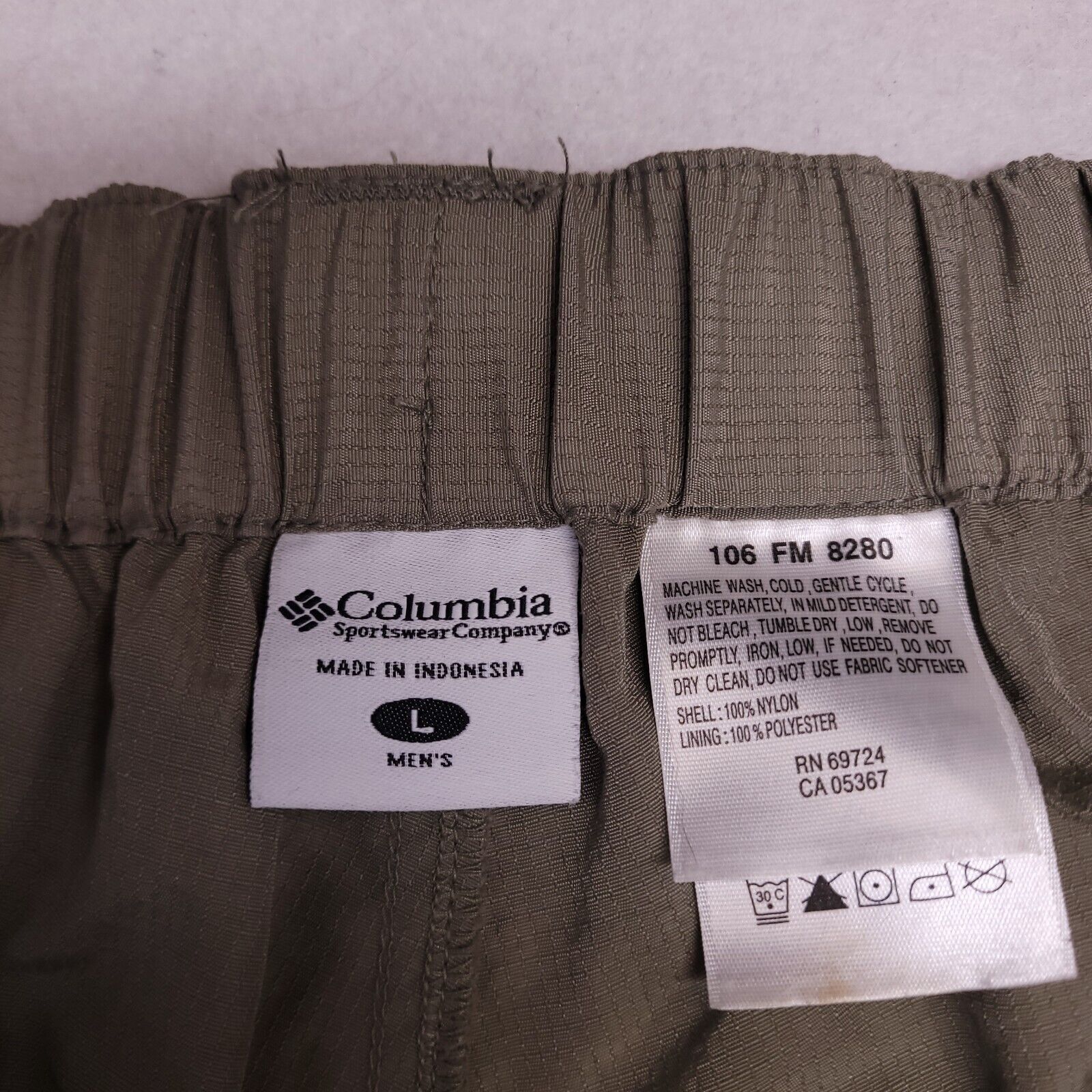 Columbia Columbia Casual Zip Button Cargo Pants Mens Size Large Green Size US 34 / EU 50 - 3 Thumbnail