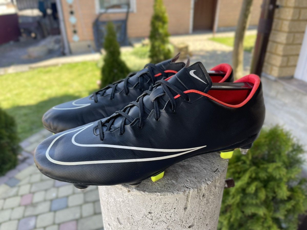 Vintage NIKE MERCURIAL VELOCE II SG-PRO HYPER 651621-016 US 10,5 Size US 10.5 / EU 43-44 - 1 Thumbnail
