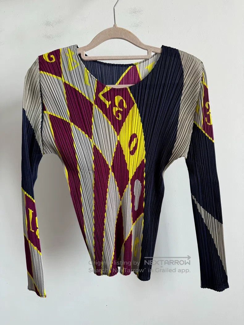 Issey Miyake Gray Long Sleeve