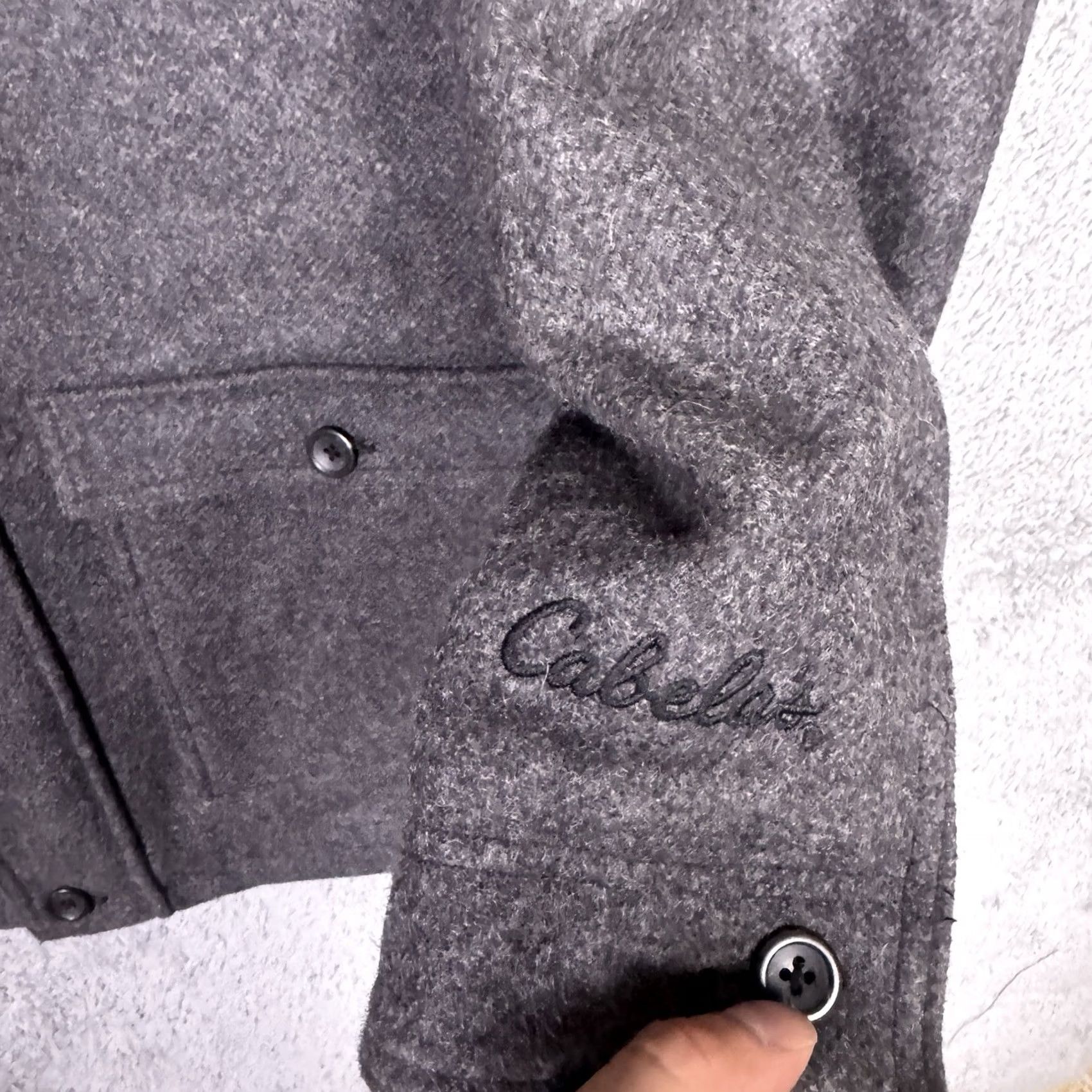 Vintage Cabelas Wool Coat Mens XLT Thinsulate Ultra Chore Barn Field Quilted Hunt 100% Size US XL / EU 56 / 4 - 5 Thumbnail