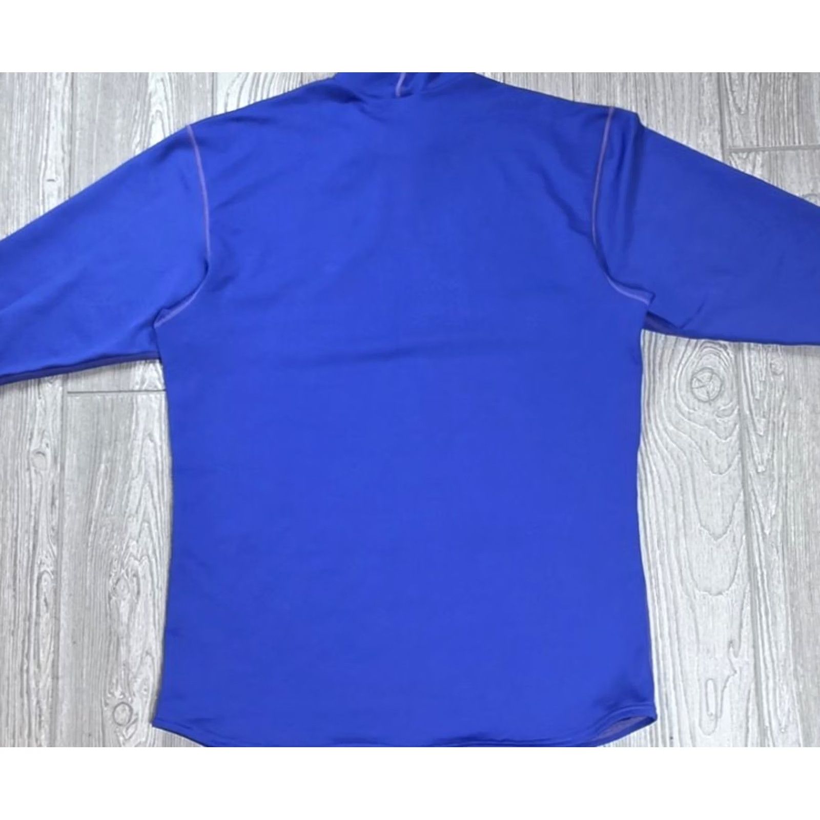 Nike VINTAGE Nike T-Shirt Mens XL Mock Neck Training T-Shirt 90s Blue Royal Blue Nike Dri-Fit) Size US XL / EU 56 / 4 - 7 Thumbnail