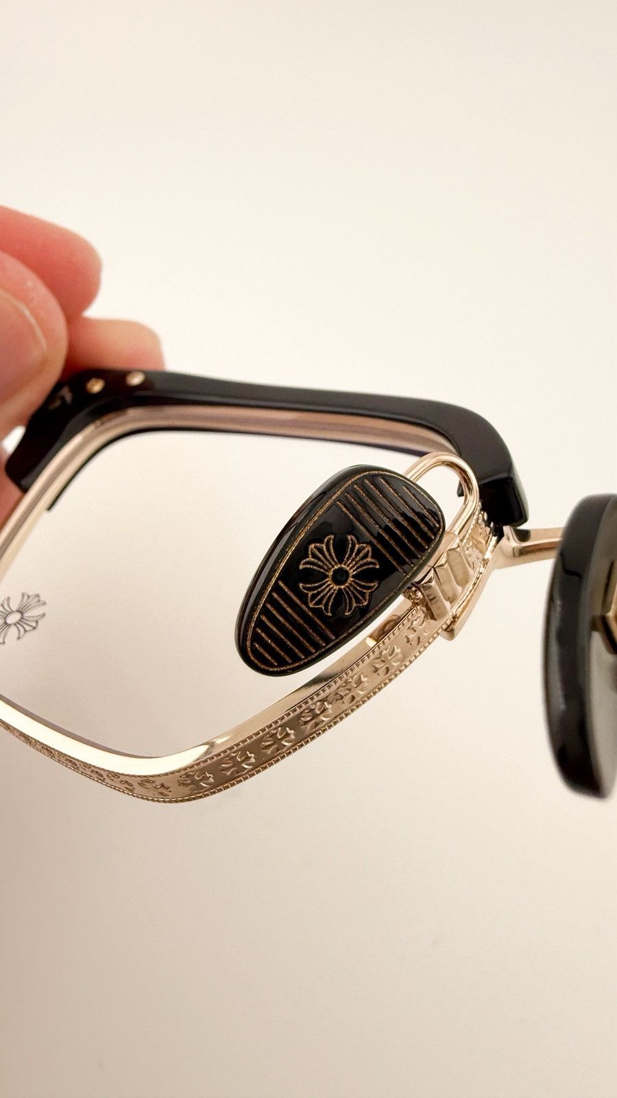 Chrome Hearts RARE! CHROME HEARTS NIPPLOPOLIS GLASSES Size ONE SIZE - 6 Thumbnail