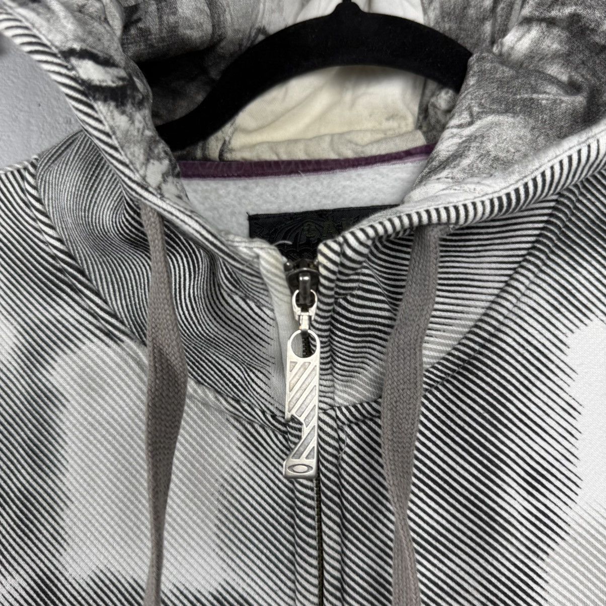 Oakley Vintage Zip Hoodie Oakley Avant Garde Y2K Size US M / EU 48-50 / 2 - 6 Thumbnail