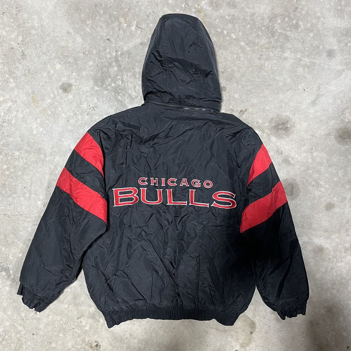 Jordan Brand × Logo 7 × Vintage Vintage NBA Chicago Bulls Jordan Jacket Logo 7 - Men's XL Size US XL / EU 56 / 4 - 2 Thumbnail