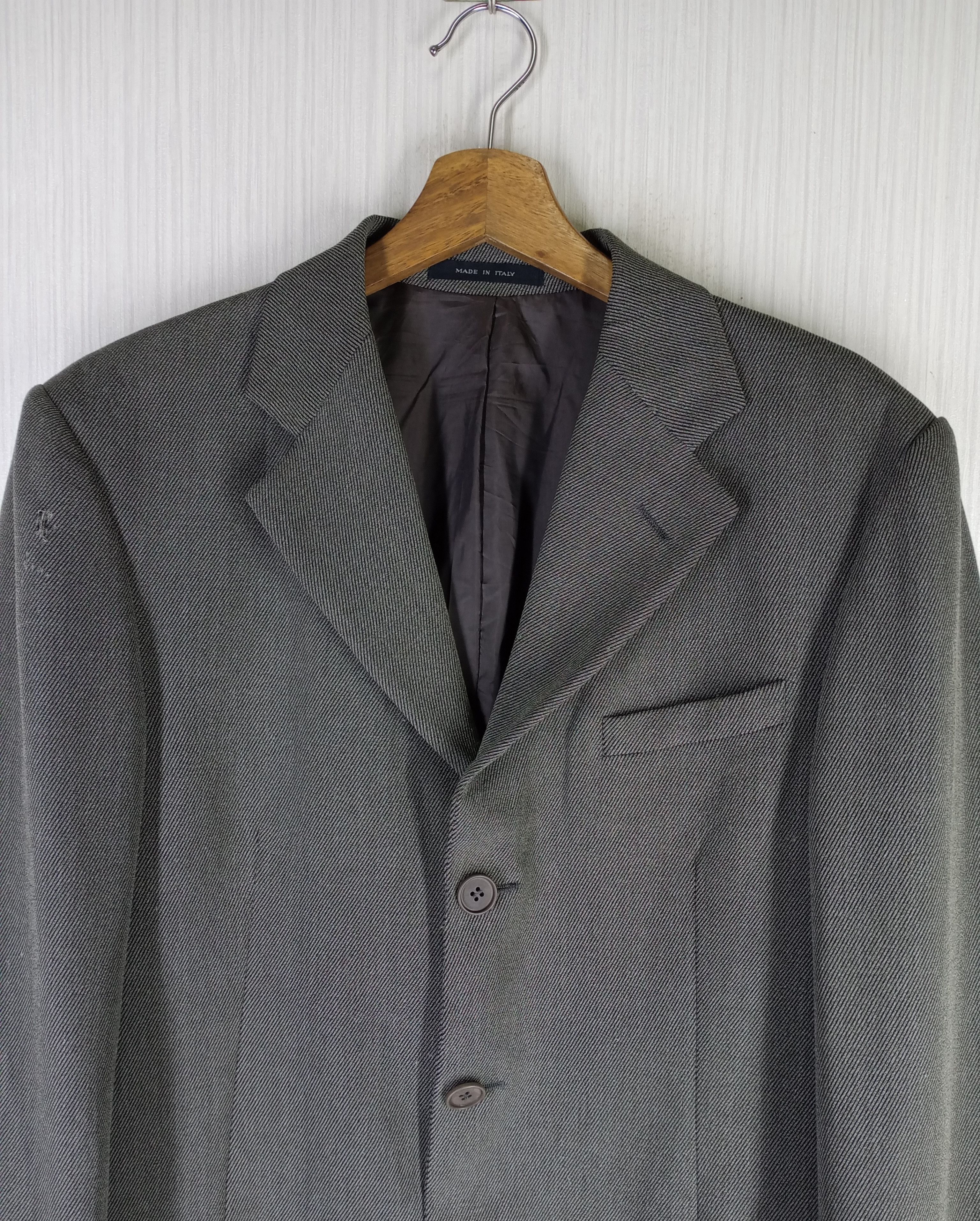 Emporio Armani Rare Vintage Emporio Armani Coat Blazer Size US M / EU 48-50 / 2 - 2 Thumbnail
