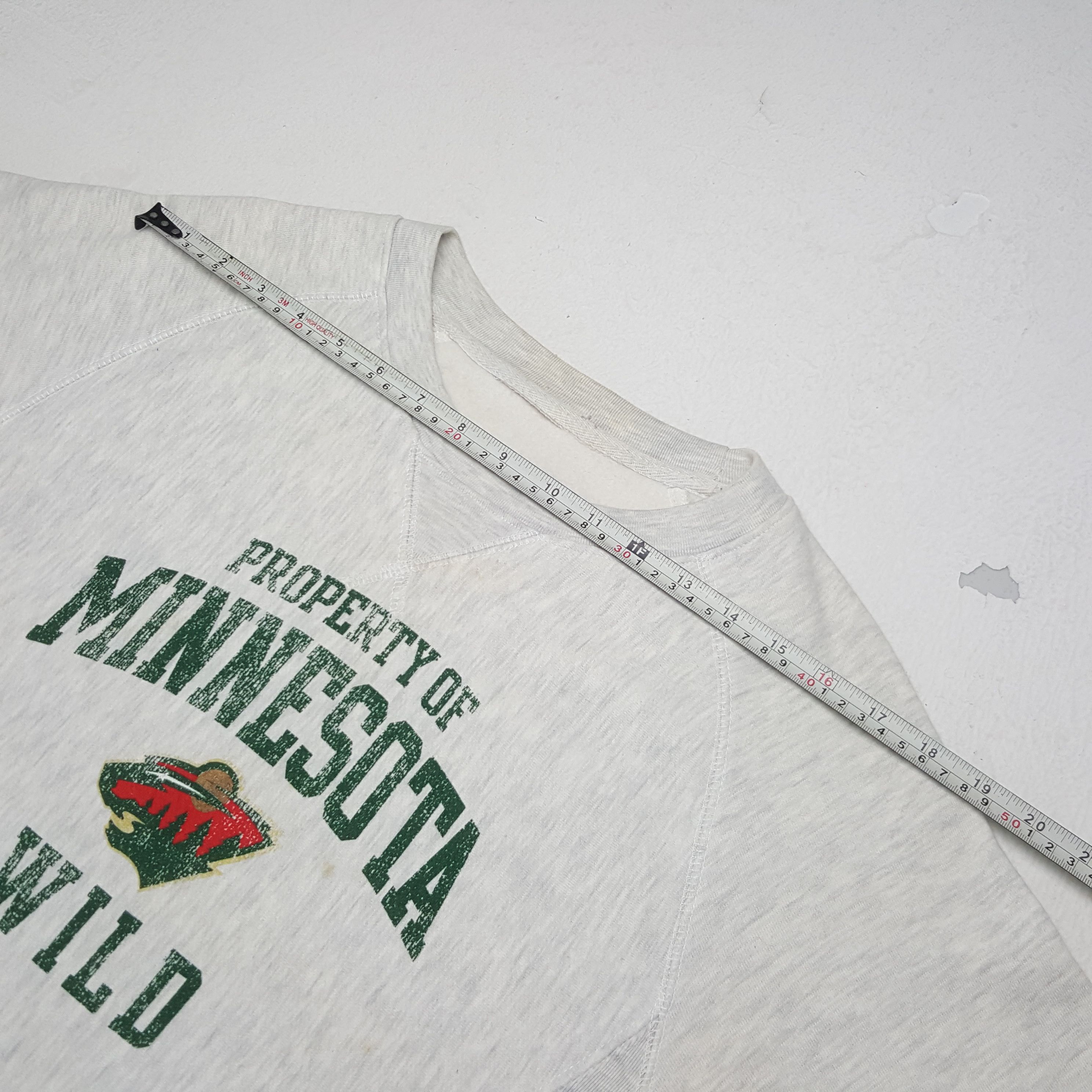 Vintage Vintage Property Of Minnesota Wild Sweatshirt Size US S / EU 44-46 / 1 - 5 Thumbnail