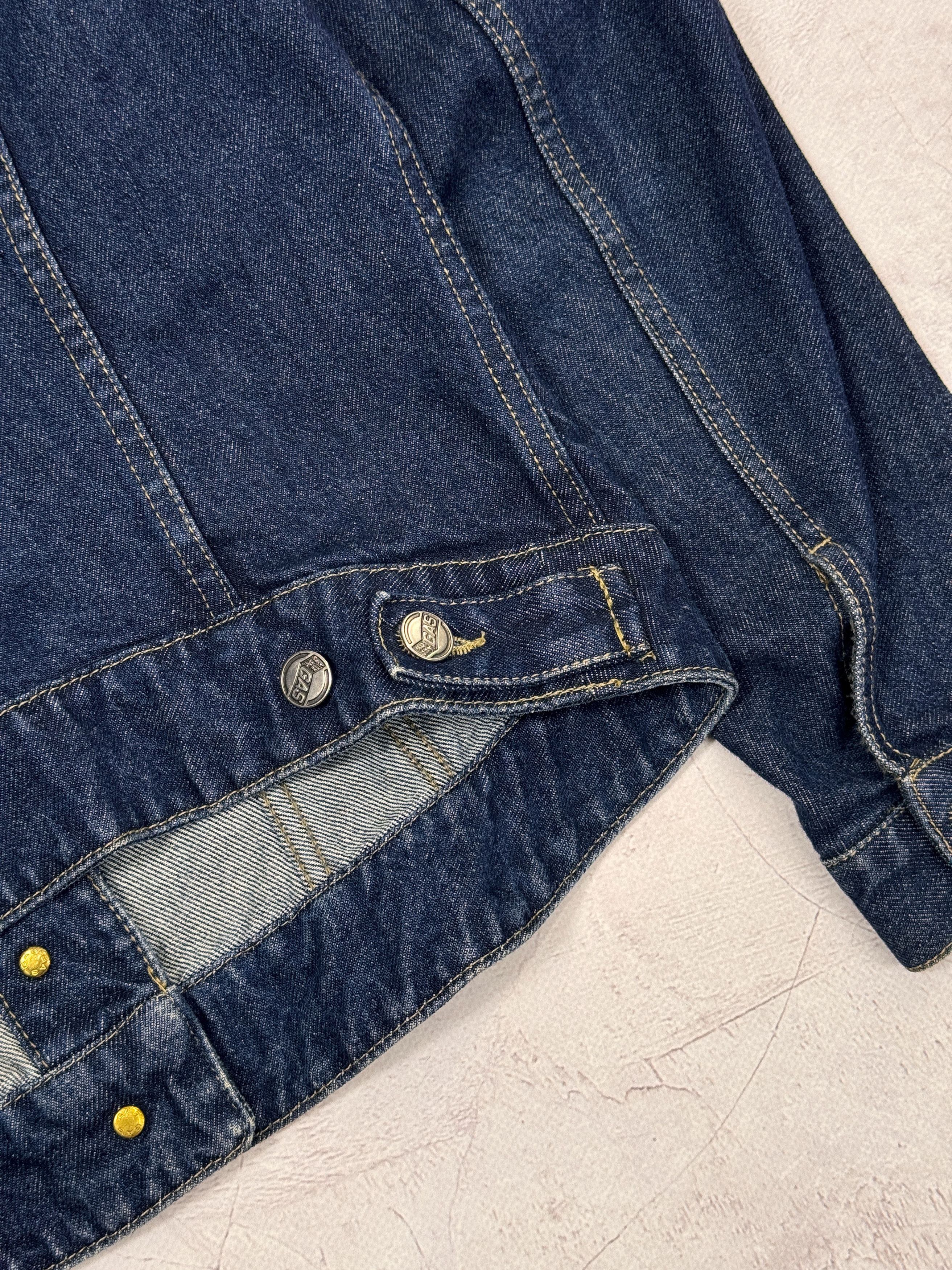 GAS × Honda Gas Denim Jacket Honda Repsol Racing Michelin Women Size L / US 10 / IT 46 - 22 Thumbnail