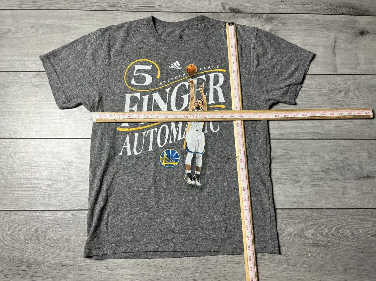 Adidas Adidas Stephen Curry Tshirt 5 finger automatic size Medium Size US M / EU 48-50 / 2 - 5 Thumbnail