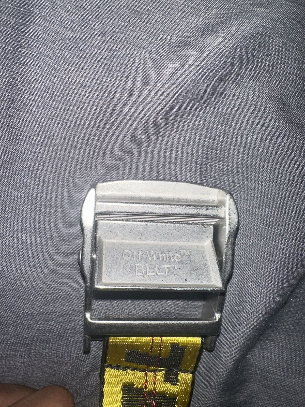 Off-White Off white industrial belt yellow Size ONE SIZE - 2 Thumbnail