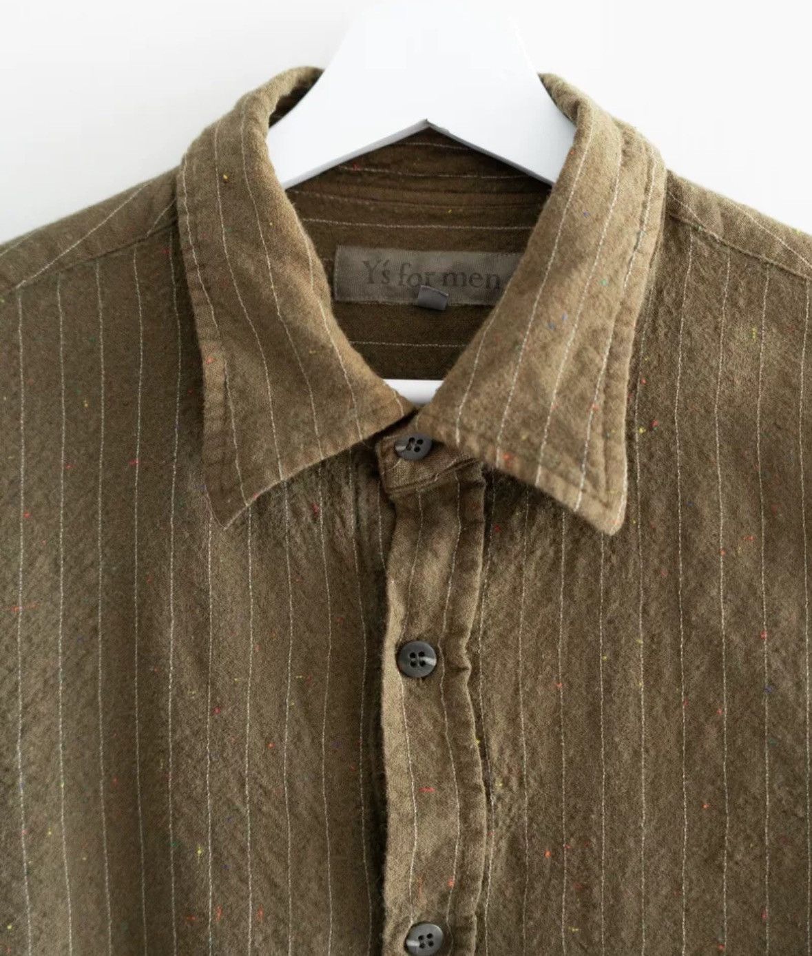 Yohji Yamamoto Yohji Yamamoto 03aw Colorful Dot Stripe Shirt 2412-Nextarrow Size US XL / EU 56 / 4 - 3 Thumbnail