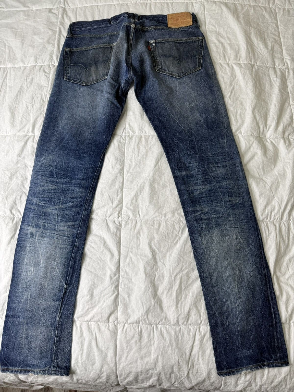 Levi's Levis 501 capital E selvedge 33x34 Size US 33 - 2 Thumbnail