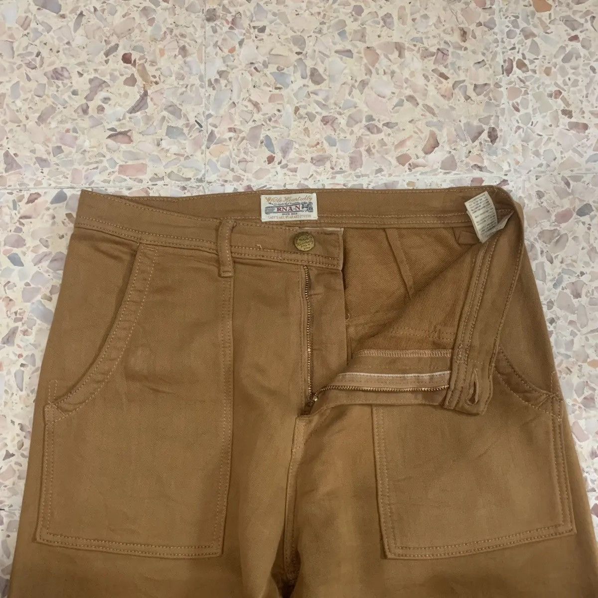 Japanese Brand Japanese Vintage Trousers Streetwear Utility Baker Pants Size US 31 - 5 Thumbnail