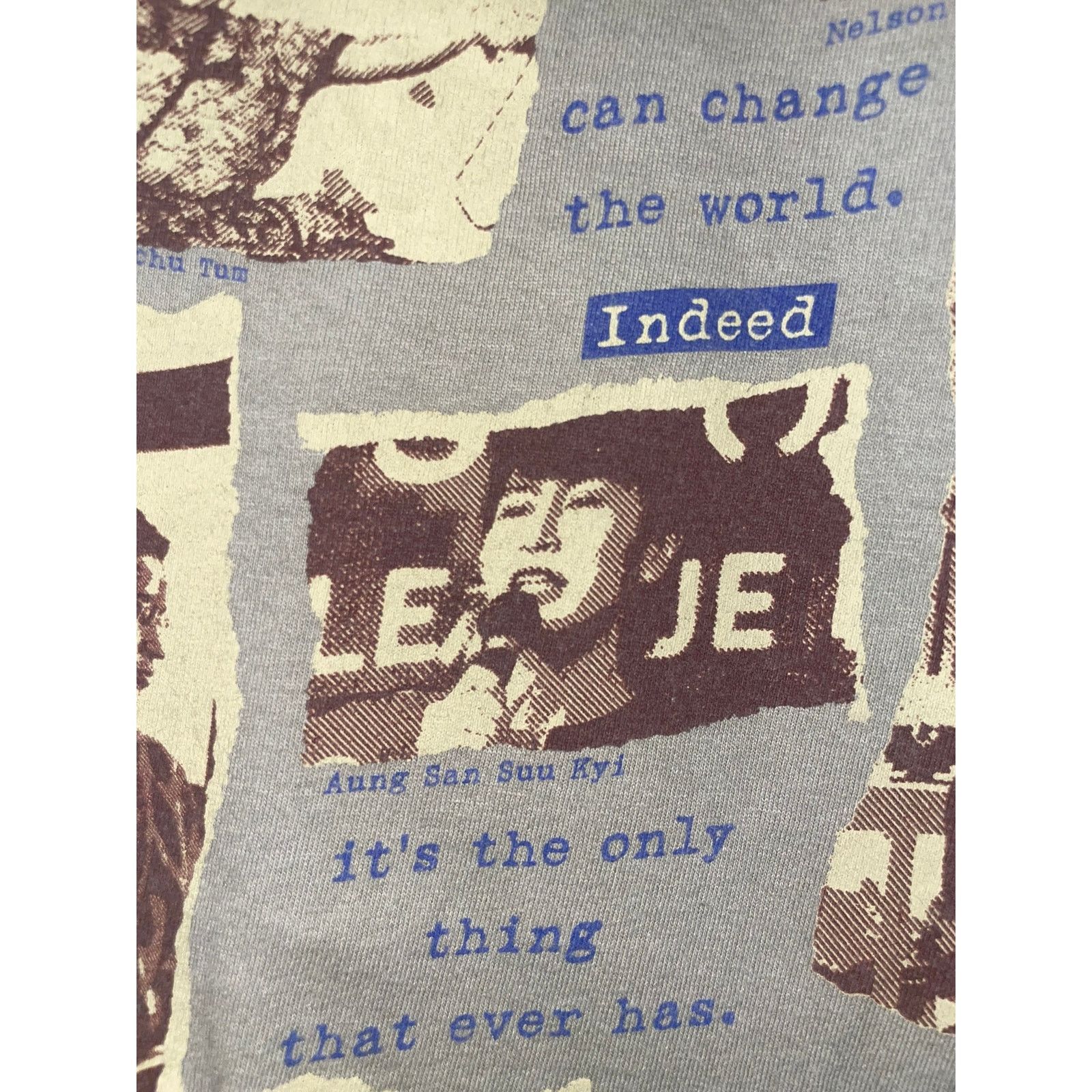 Vintage Vintage Never Doubt Margaret Mead Change The World XL Tee Size US XL / EU 56 / 4 - 12 Thumbnail