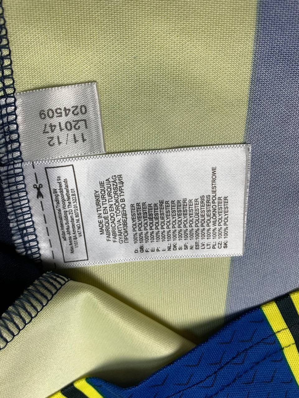 Adidas 2012-2013 Fenerbahce Home Football Shirt Soccer Jersey Size US L / EU 52-54 / 3 - 4 Thumbnail