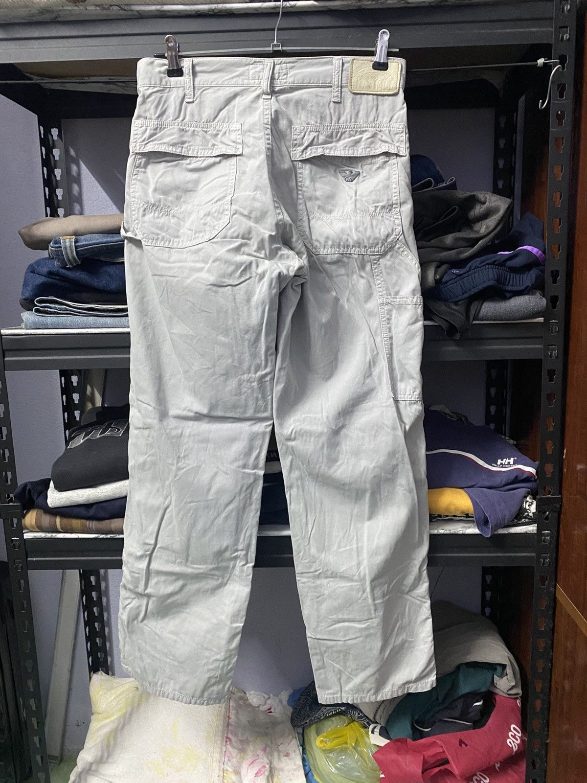 Giorgio Armani Giorgio Armani Jeans Carpenter Pants Grey Size US 30 / EU 46 - 2 Thumbnail