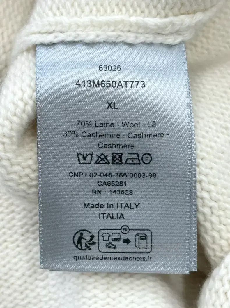 Dior Dior Beige rainbow letter logo woollen knitted vest Size US XL / EU 56 / 4 - 4 Thumbnail