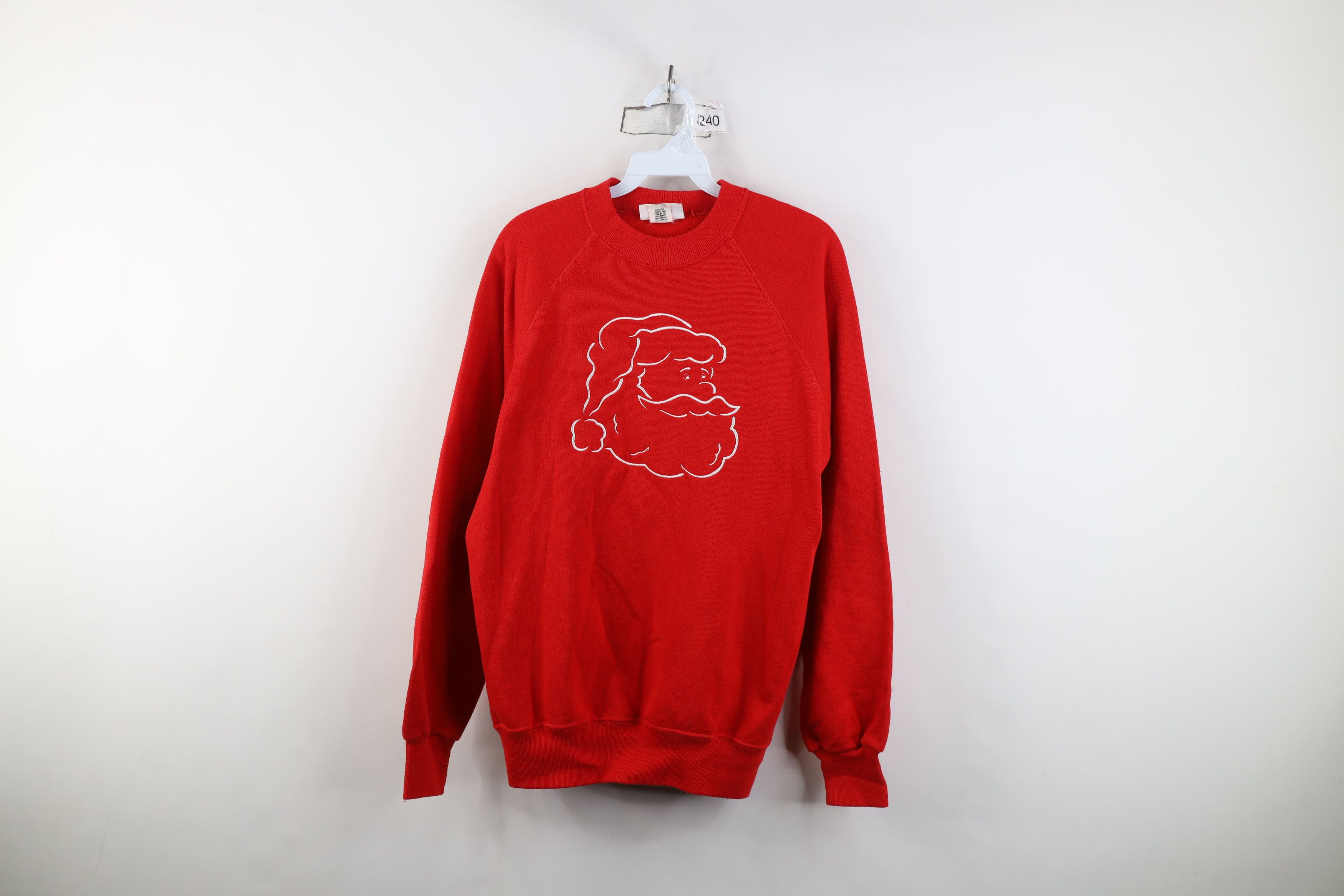 Vintage Vintage 80s 90s Streetwear Christmas Santa Sweatshirt USA Size L / US 10 / IT 46 - 1 Thumbnail