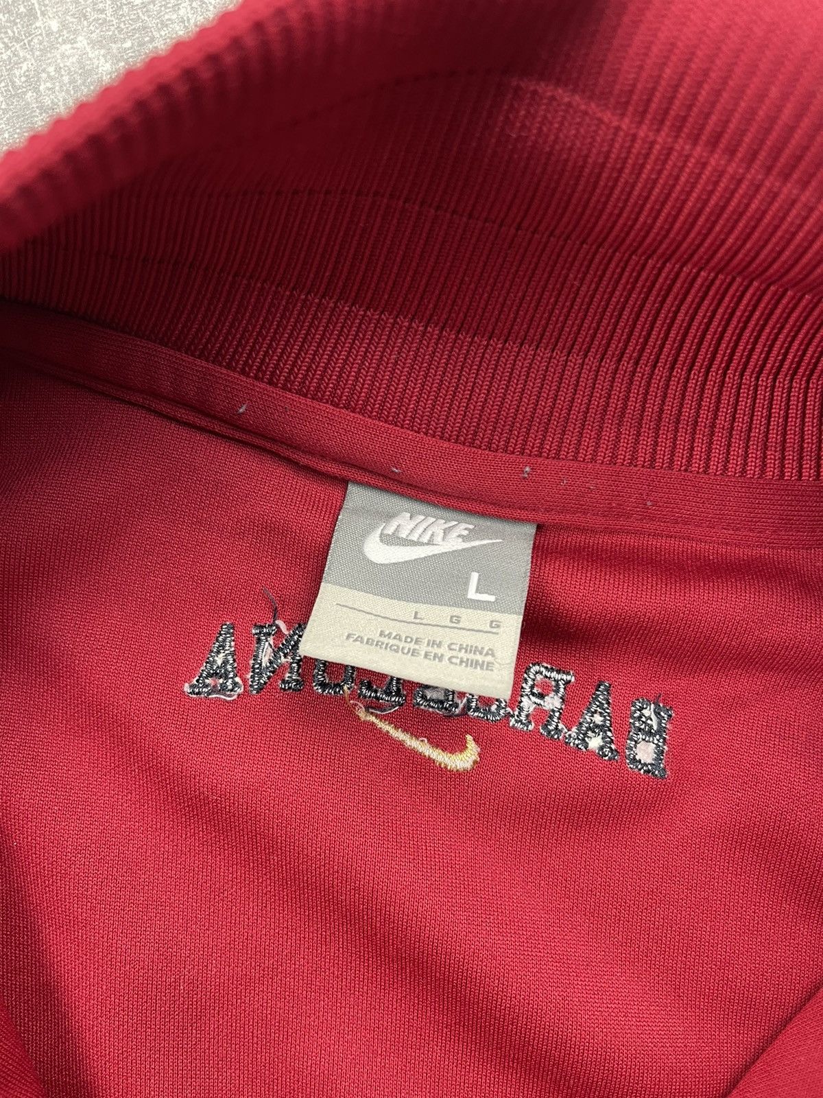 Nike Nike FC Barcelona 2007 Track Jacket Red Navy Size US L / EU 52-54 / 3 - 10 Thumbnail