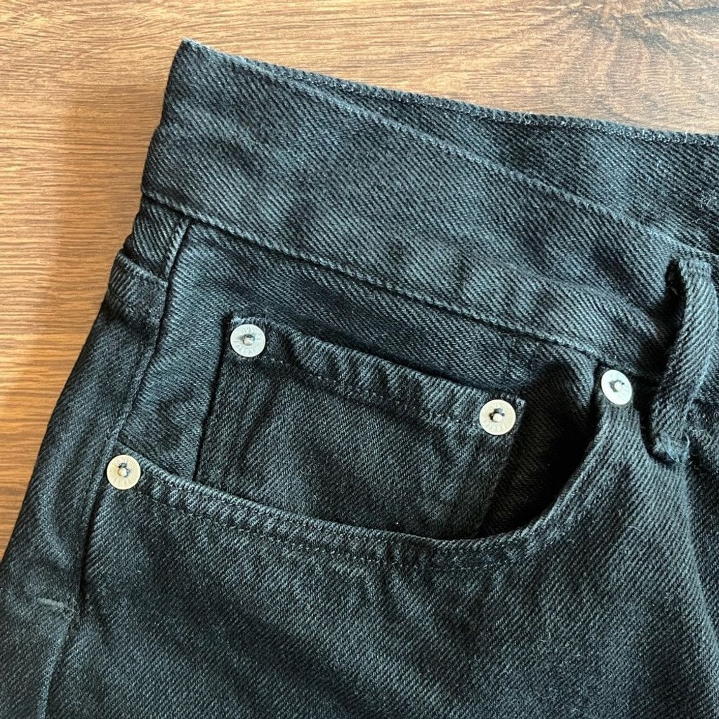 Agolde 🖤 Agolde Black Vintage Cut-Off Denim Shorts 🖤 Size 42" / US 20 - 3 Thumbnail