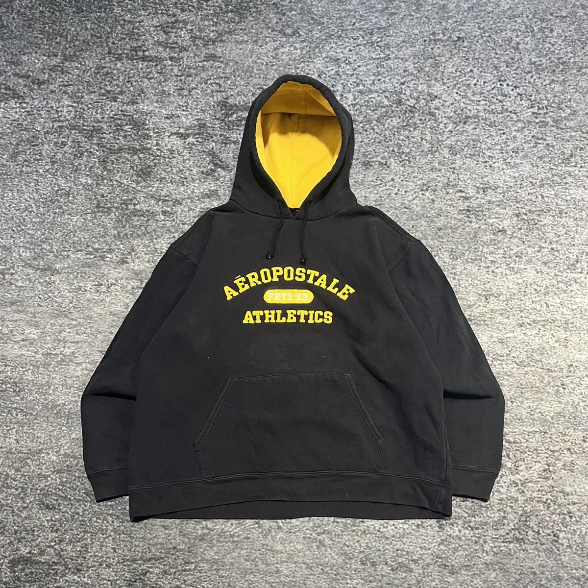 Aeropostale Vintage Y2K Aeropostale Athletics Skater Spellout Hoodie Size US L / EU 52-54 / 3 - 1 Thumbnail